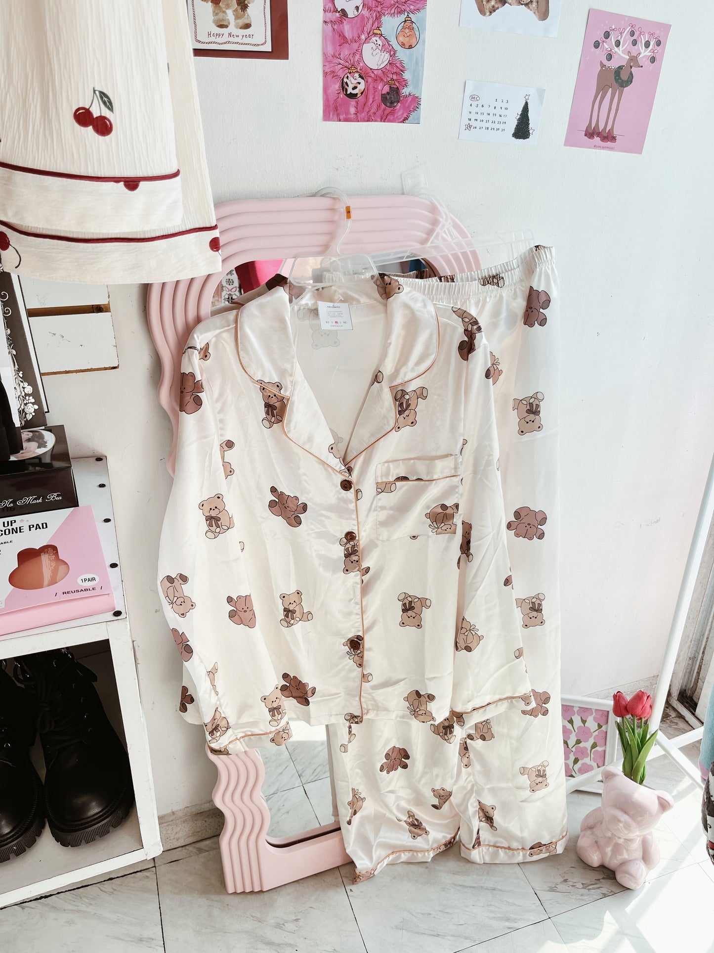 Set pijama satén