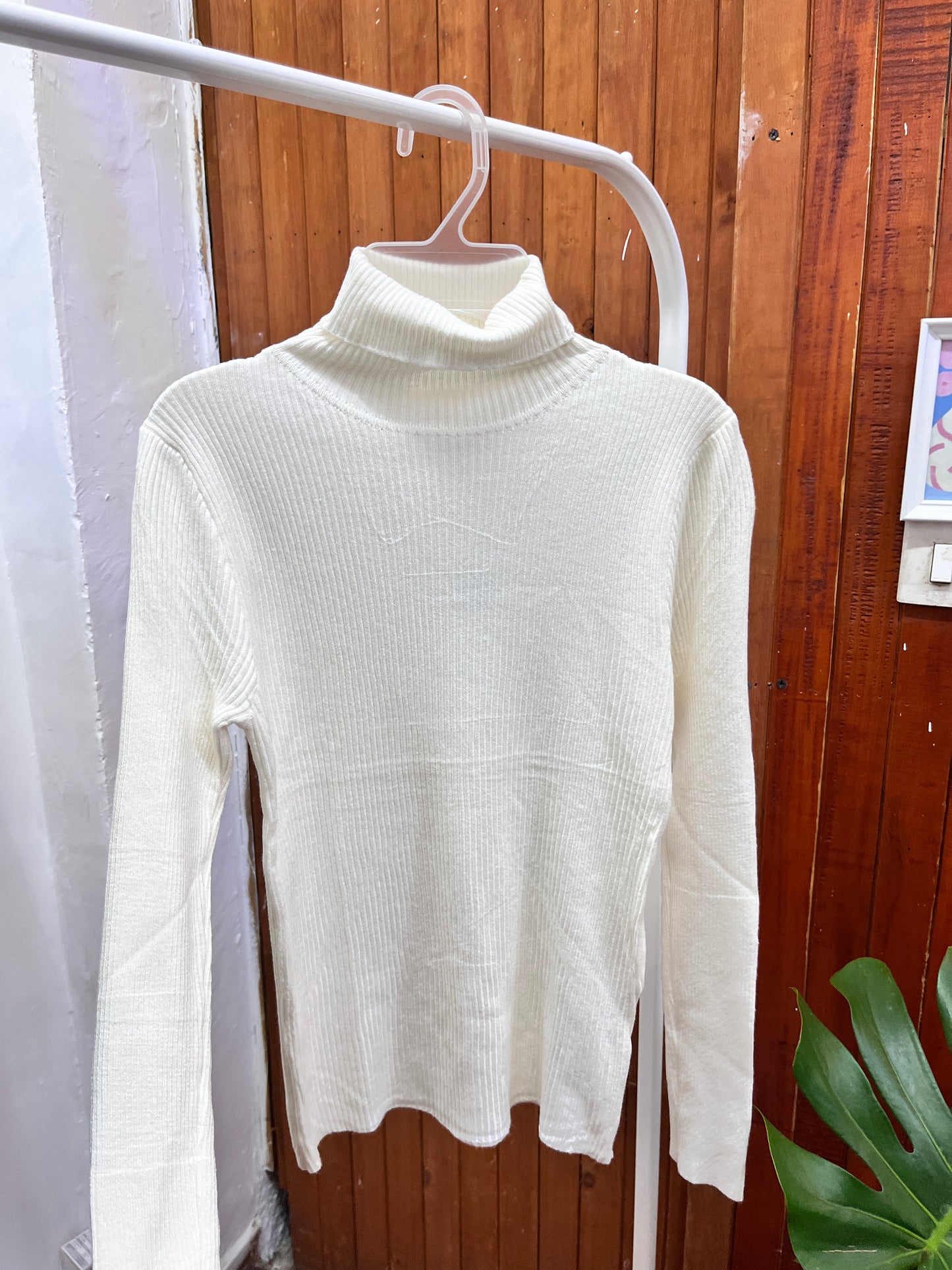 Blusa cuello manga larga