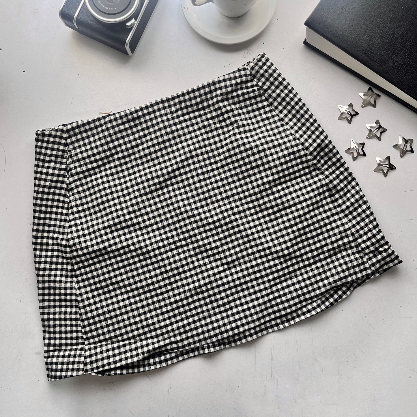 Falda cuadriculada urban outfitters