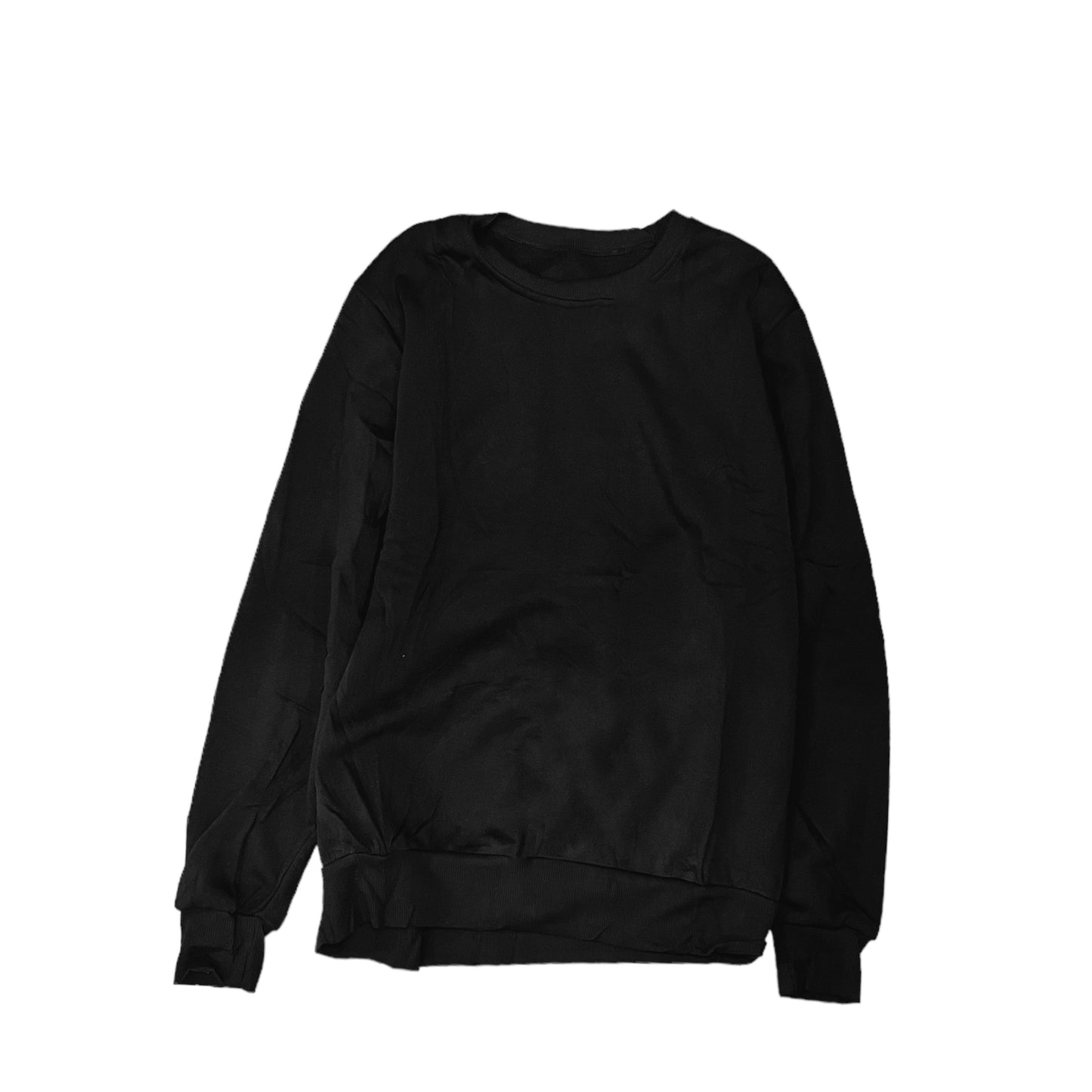 Sudadera basic negra