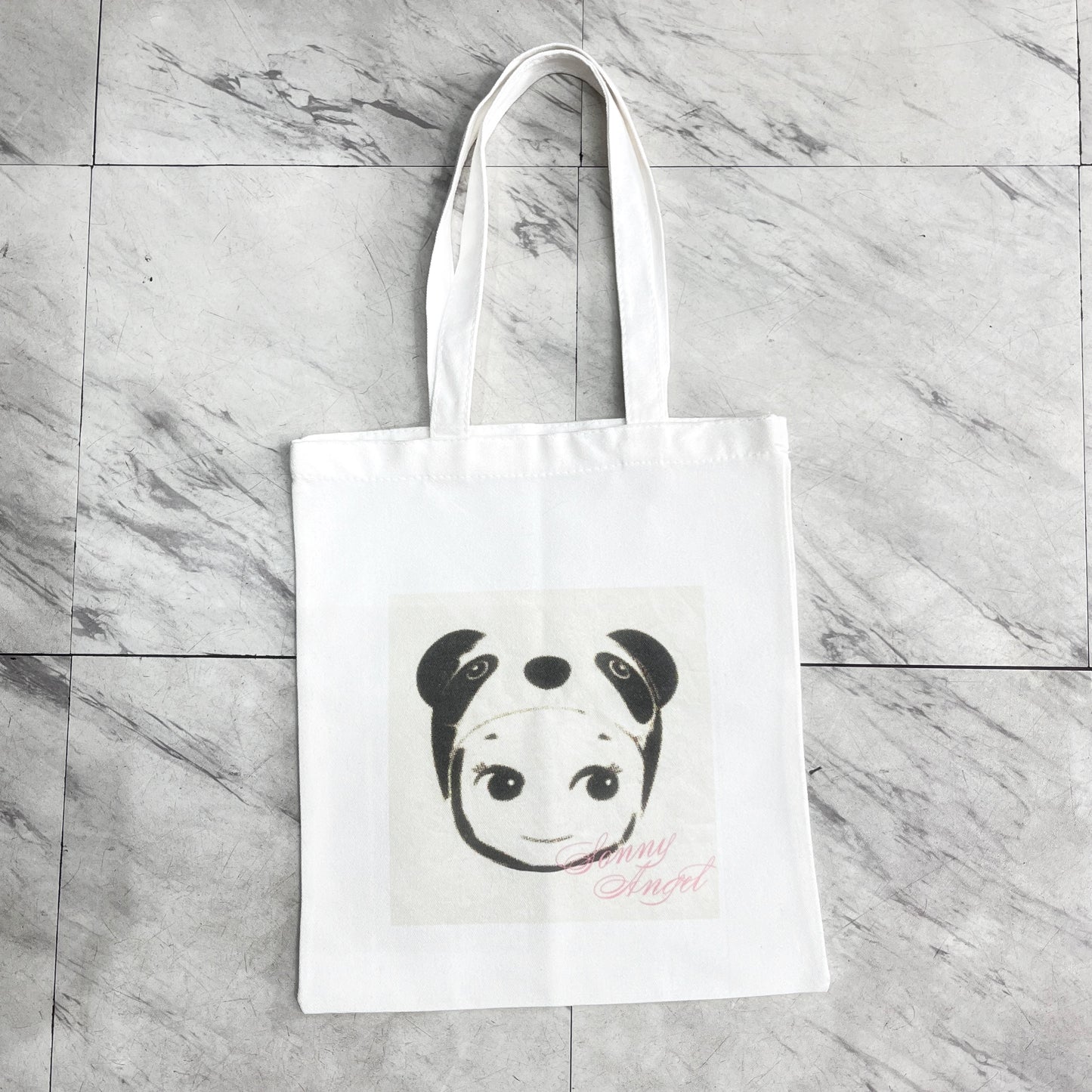 Tote bag blanca sonny angel panda