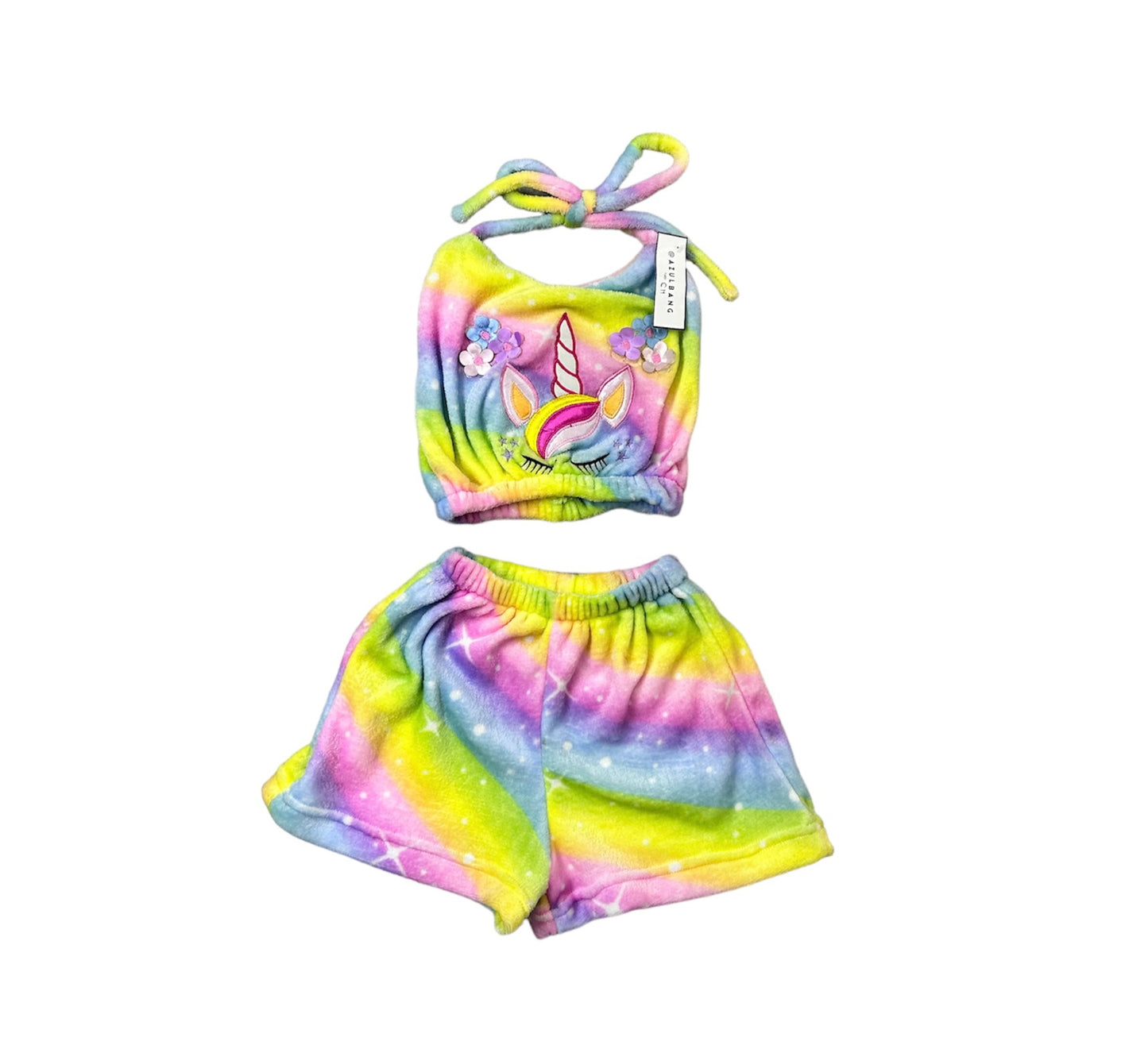 Pijama para niña unicornio