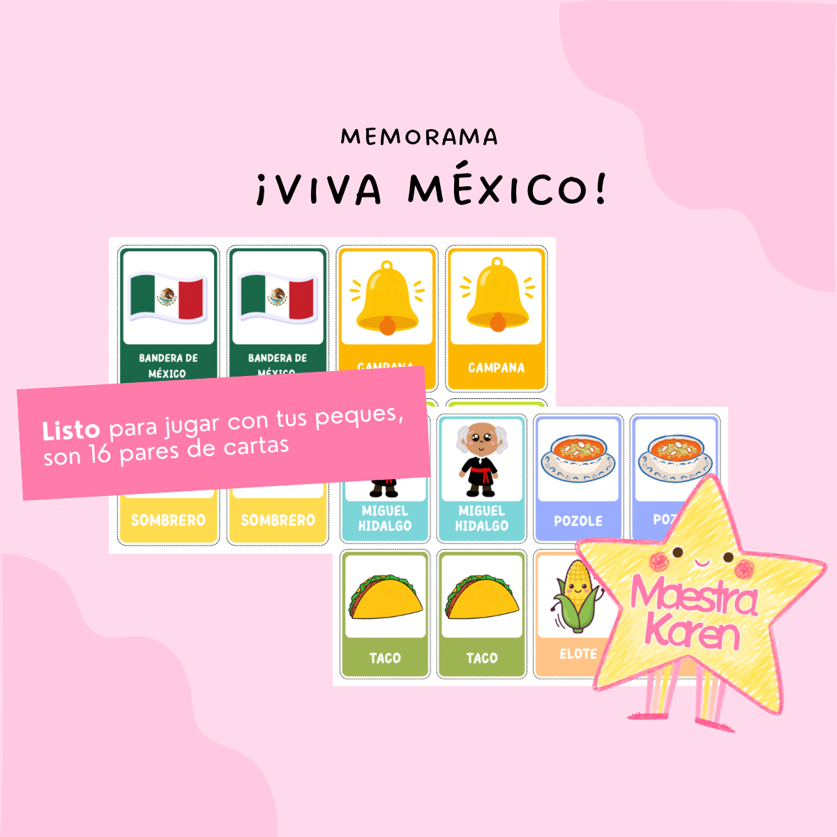 Memorama ¡viva México!