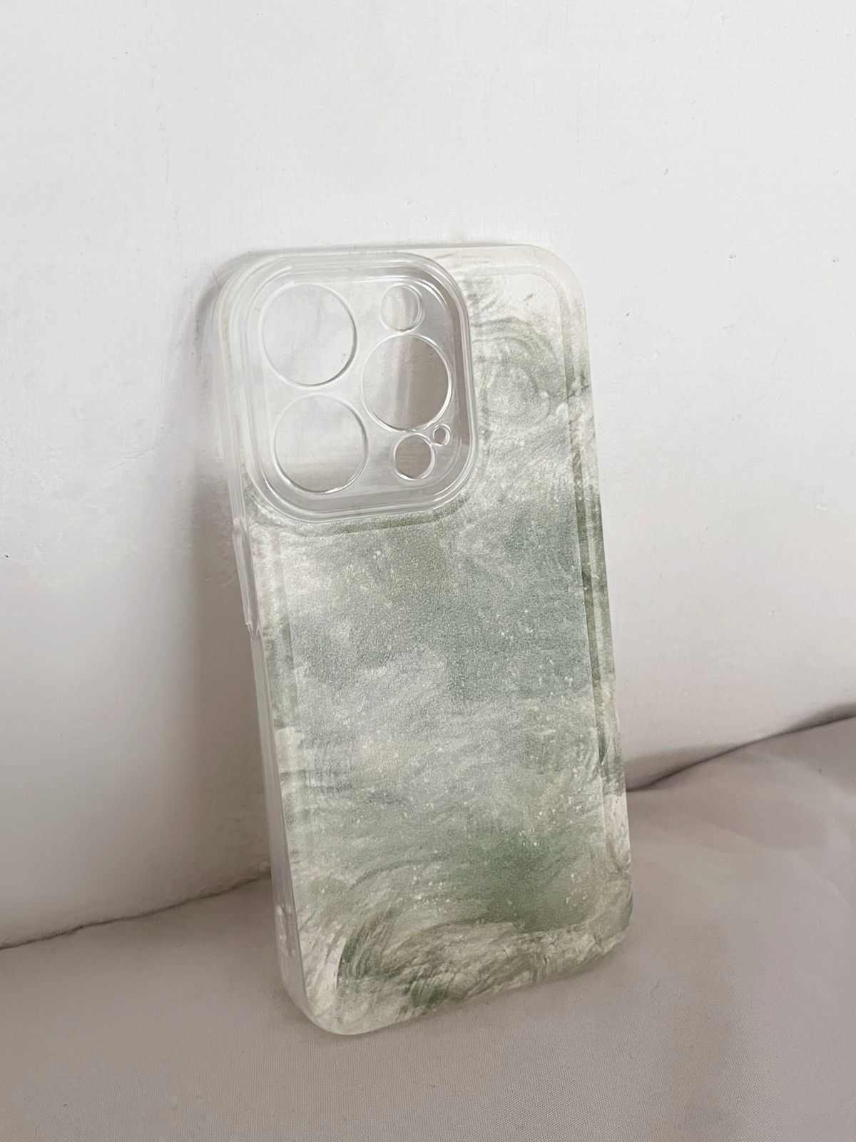 Funda art verde