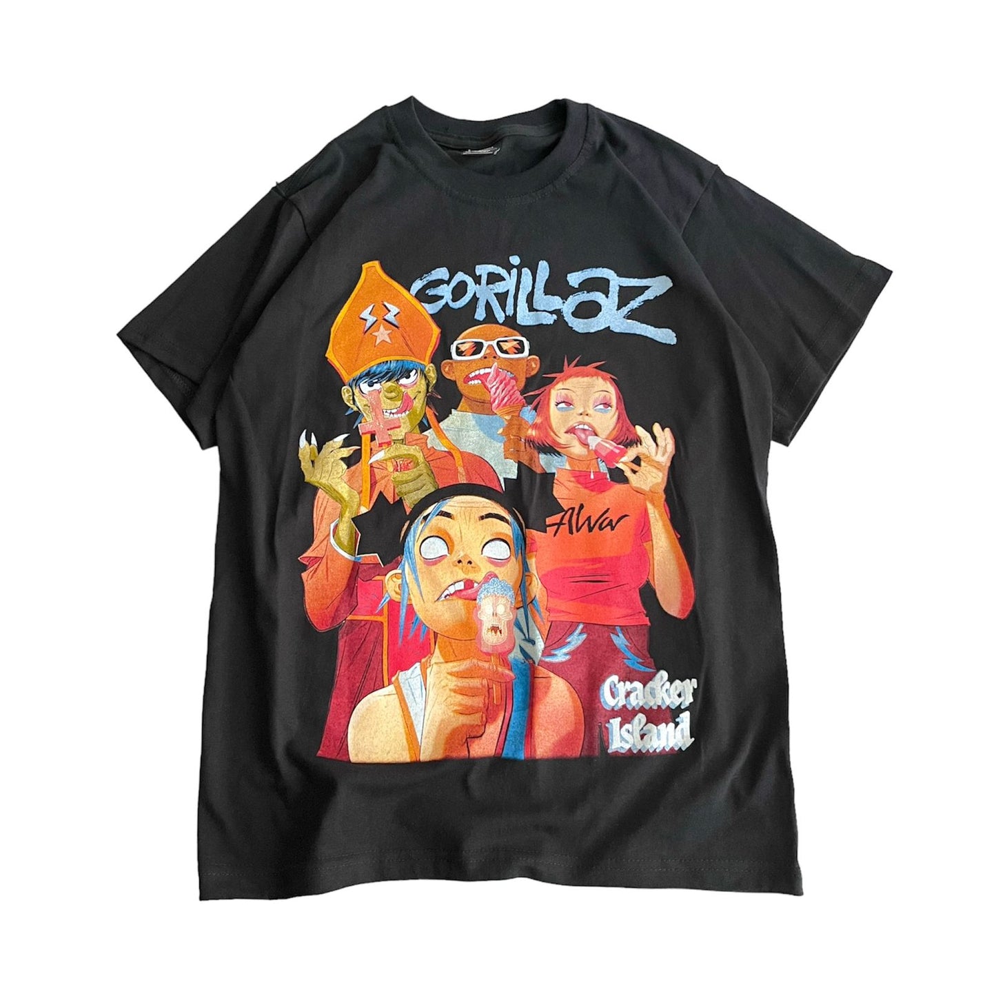 Playera oversized gorilaz