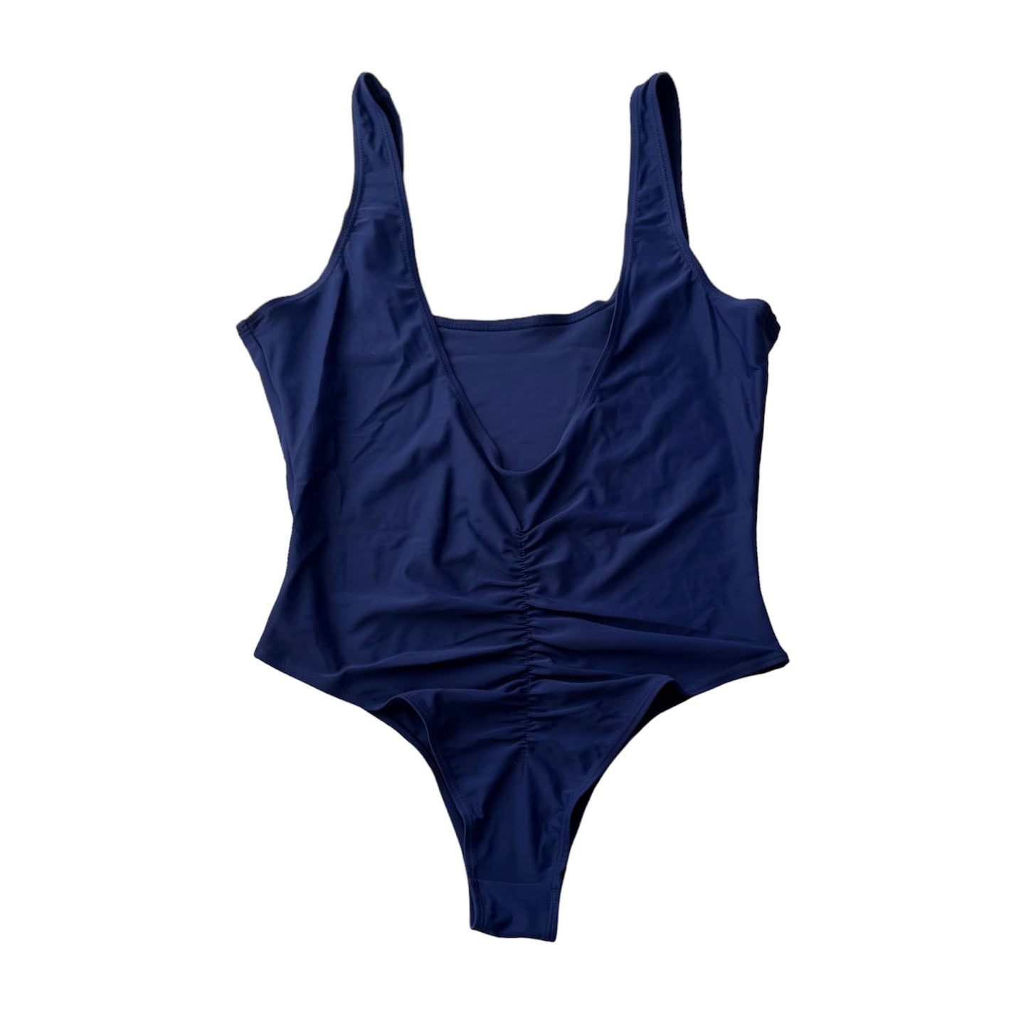 Traje de baño completo azul marino