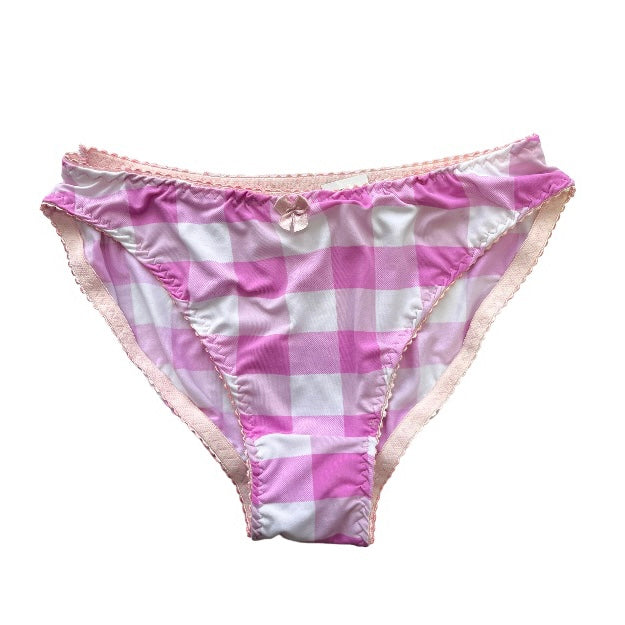 Bikini básico cuadriculado