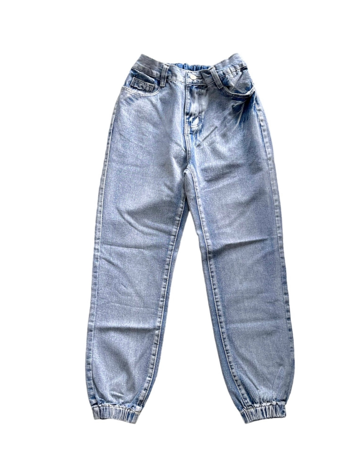 Jeans jogger mezclilla