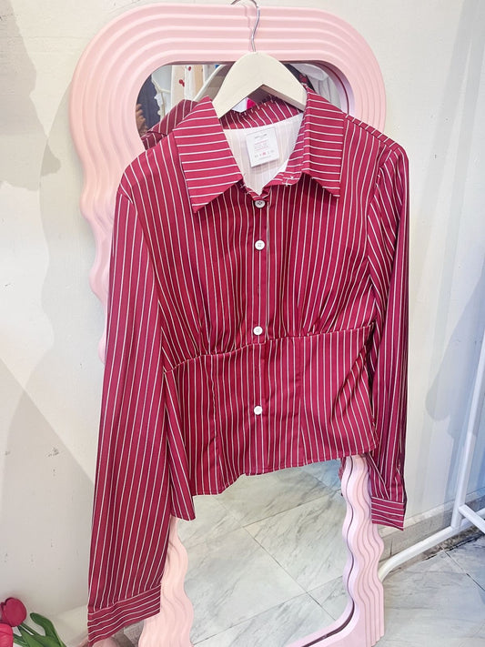 Camisa formal roja