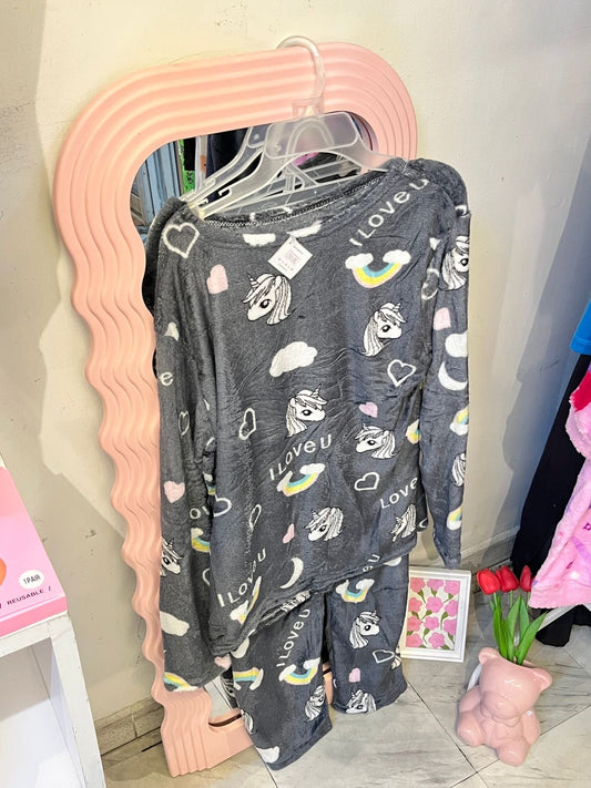 Pijama polar unicornio