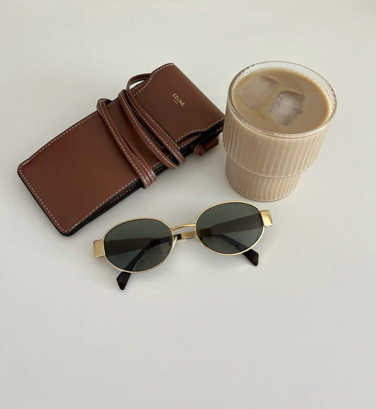 Lentes boho ovalados celine dupe