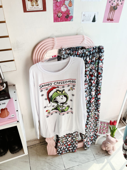 Pijama navidad snoopy