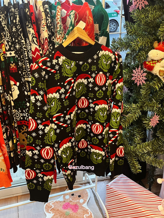Suéter navideño Grinch