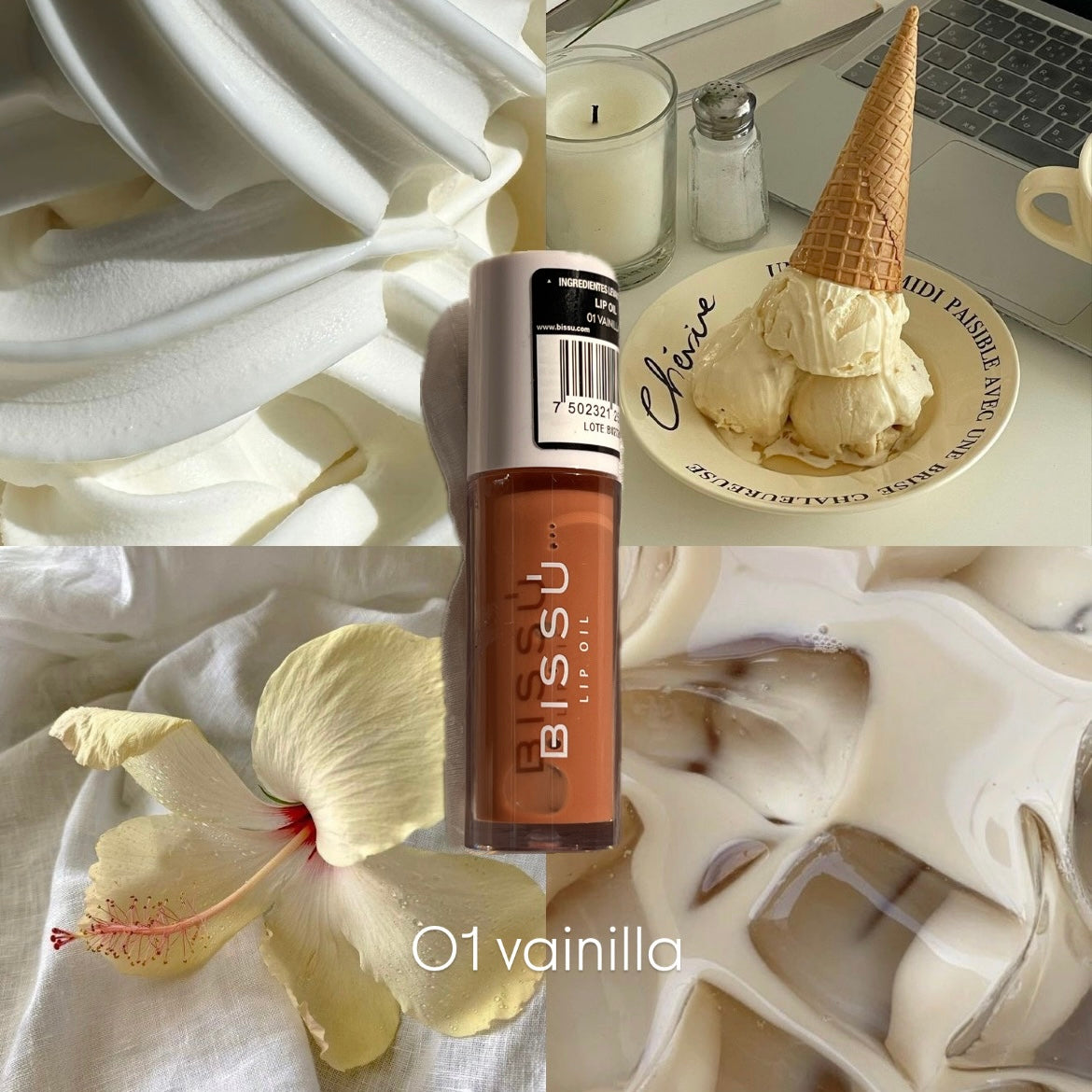 Lip oil bissú 01 vainilla