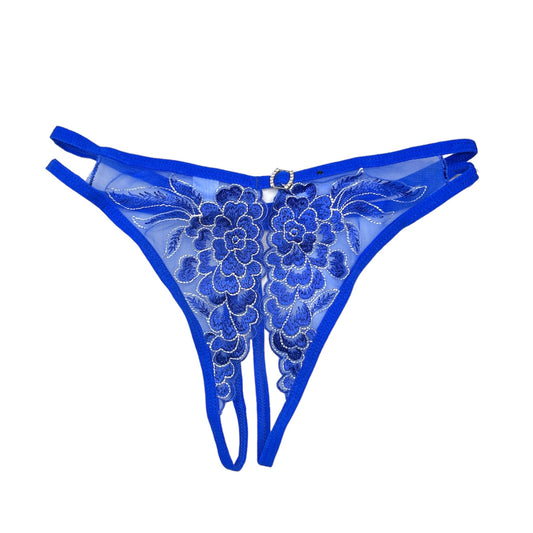 tanga abertura azul