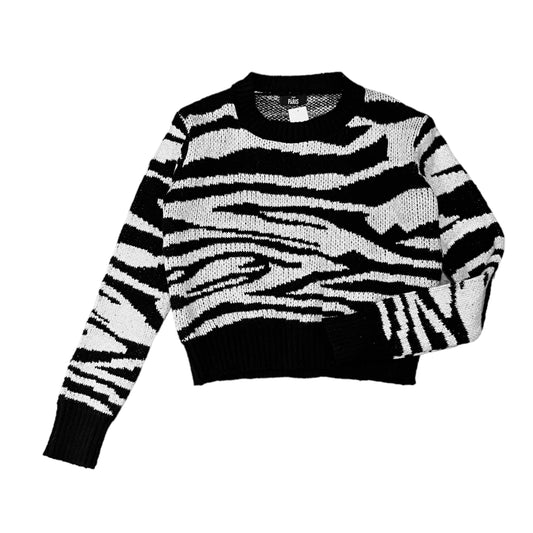 Suéter tejido zebra