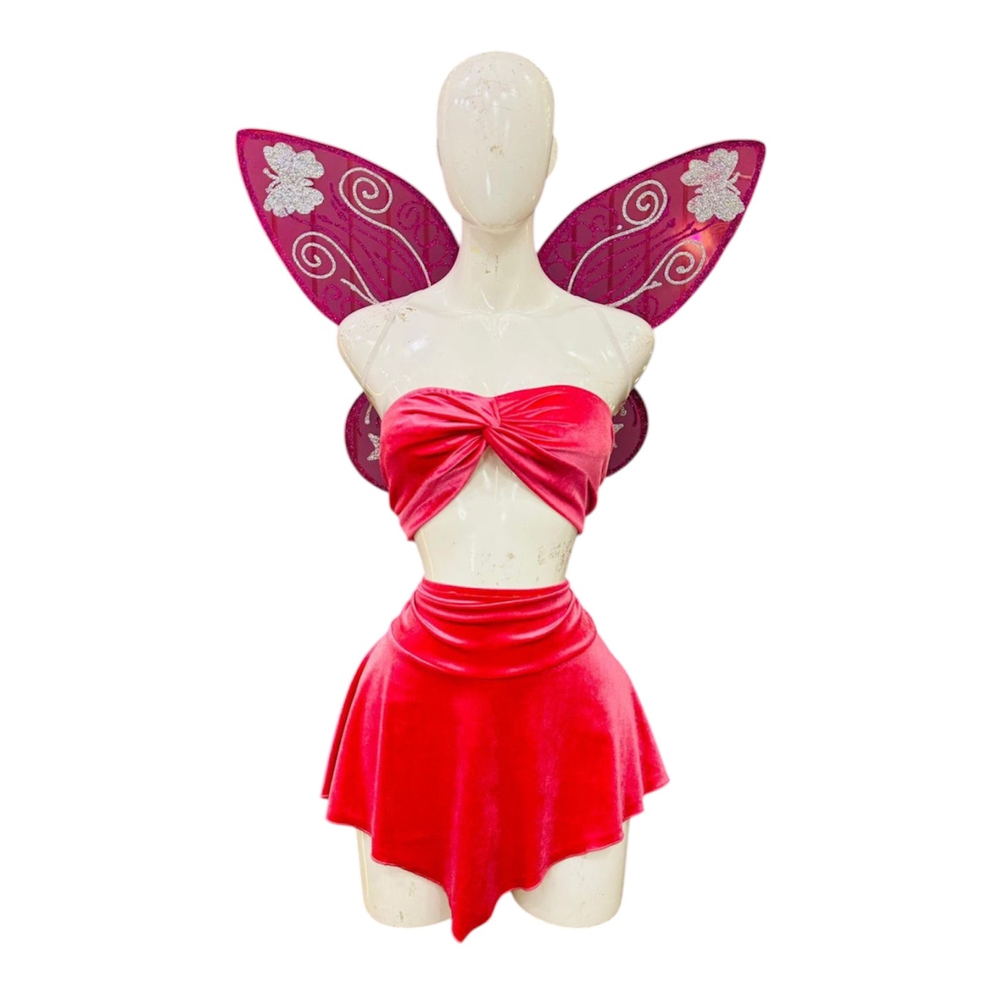 Disfraz Hada nudo rosa