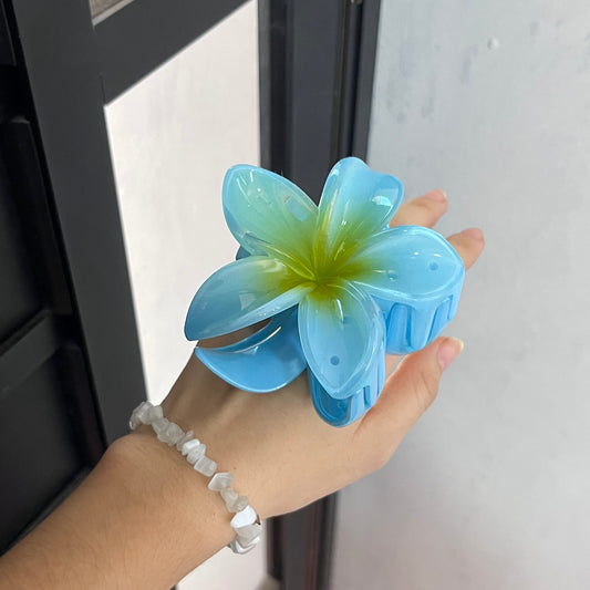 Pinza hawaiana azul y verde