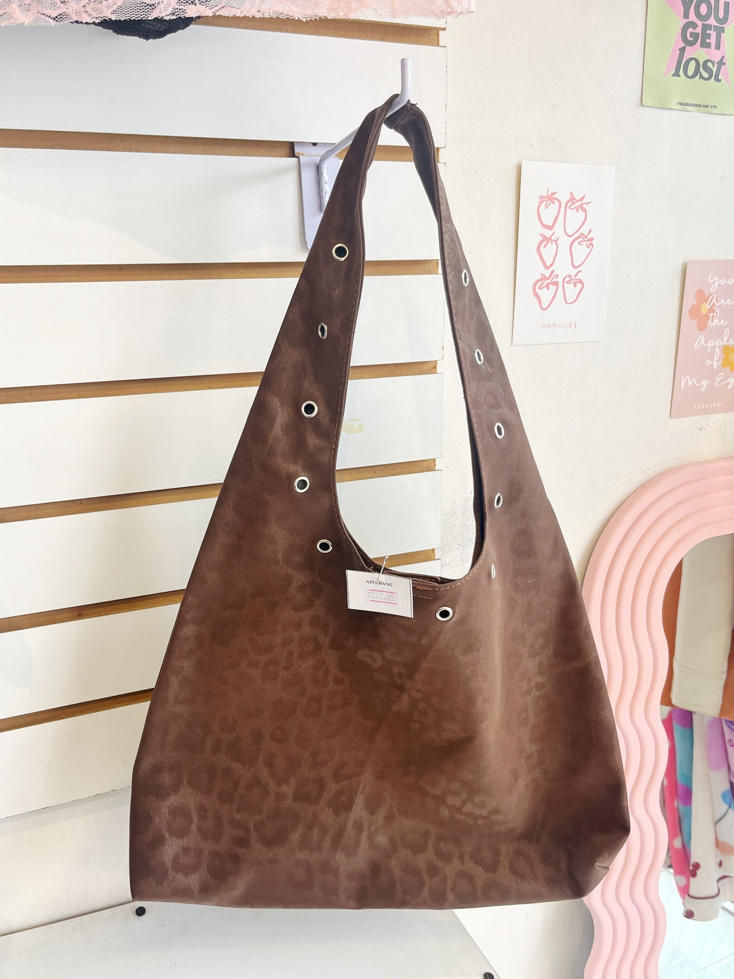 Bolsa tote leopardo
