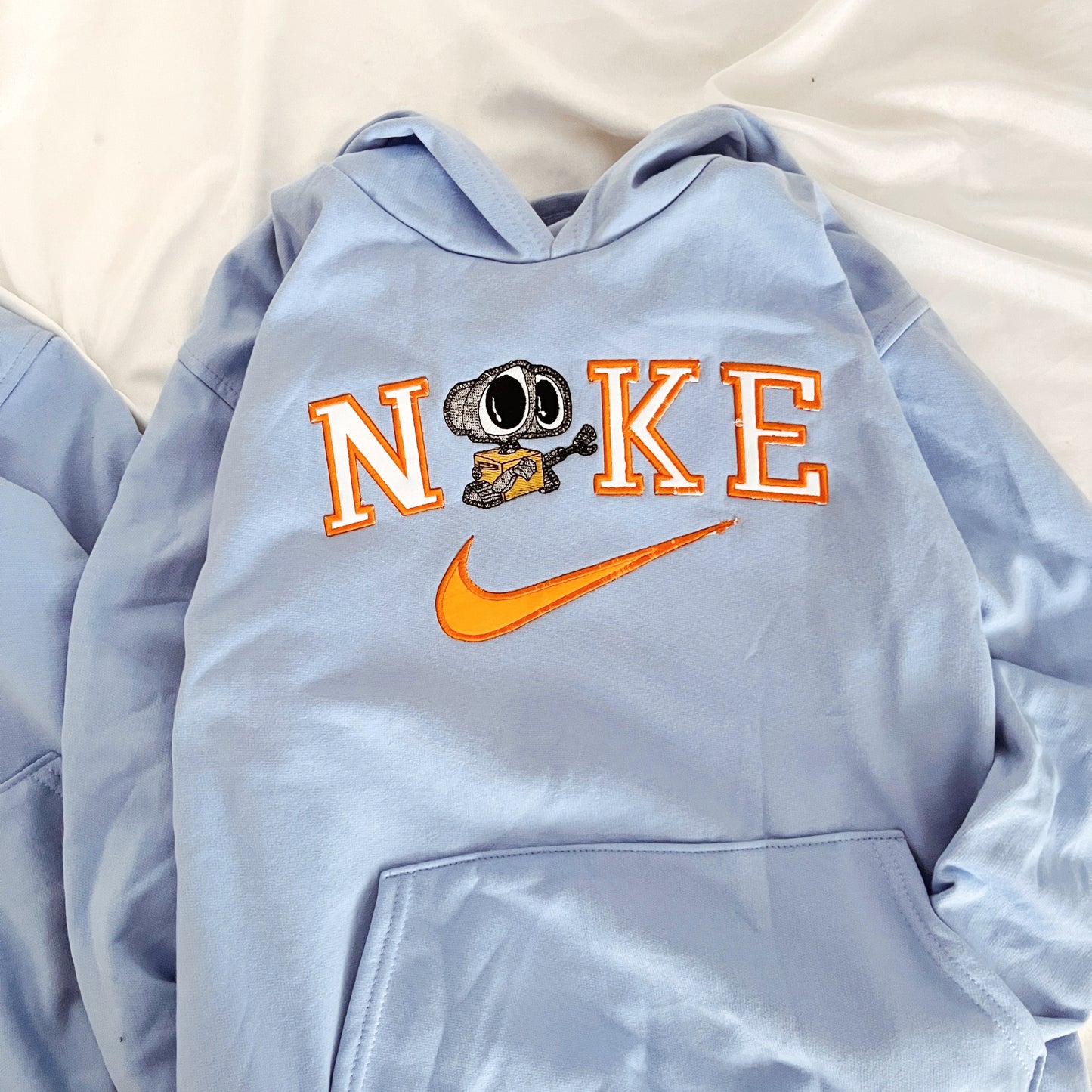 Hoodie dúo walle y eva azul