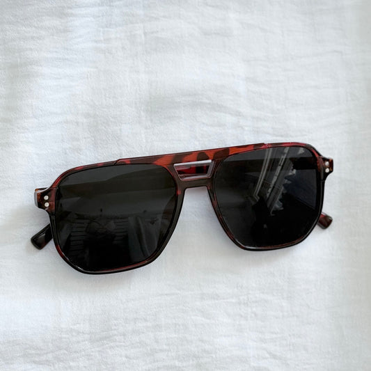 Lentes vintage leopardo