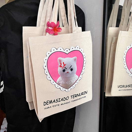 Tote bag demasiado ternurin