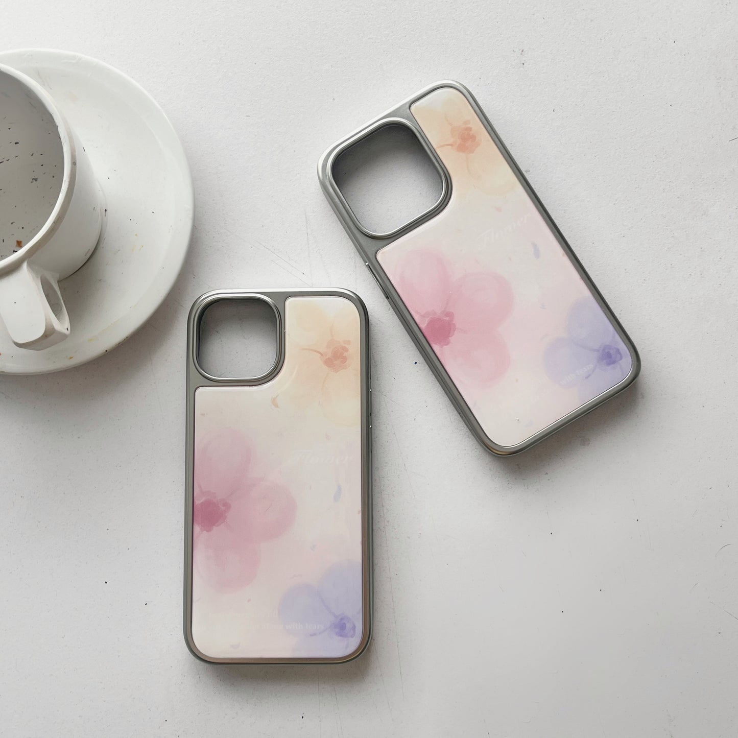 Funda vibes florecita gruesa