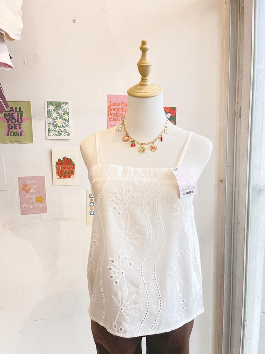 Blusa Blanca Flor