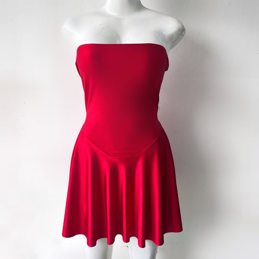 Vestido rojo trendy