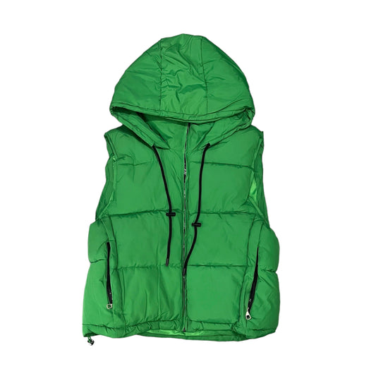 Chaleco impermeable verde