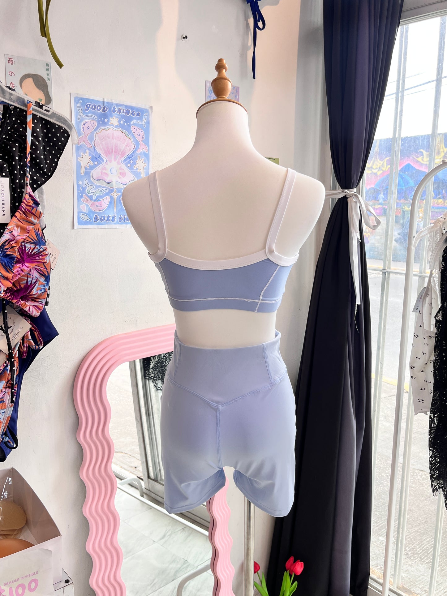 Conjunto deportivo baby blue