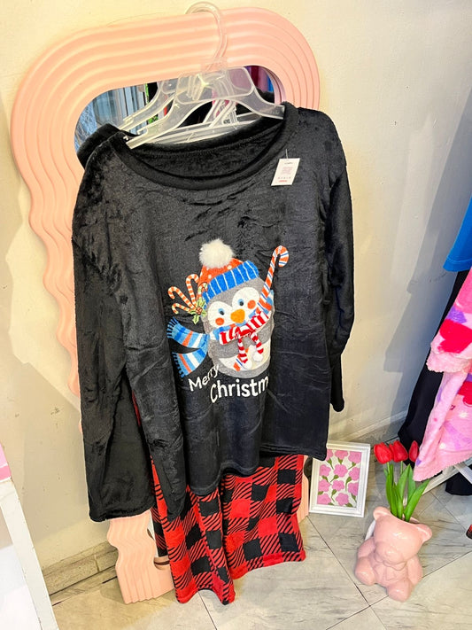 Pijama polar pingüinos