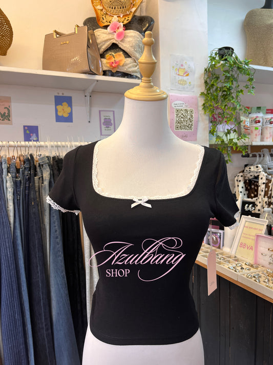Blusa básica moñito