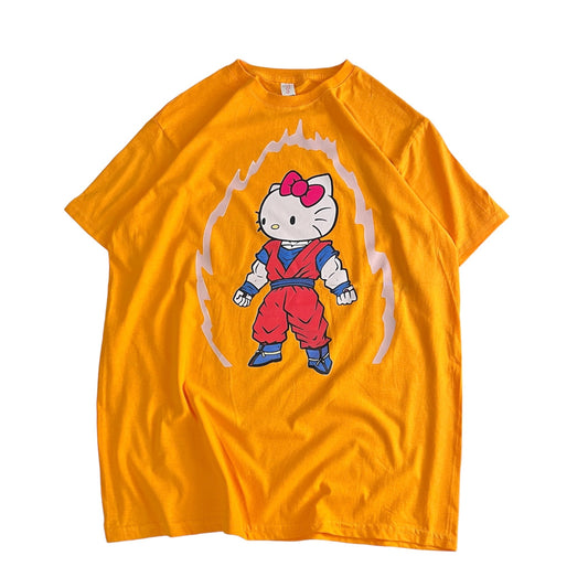 Playera goku kitty