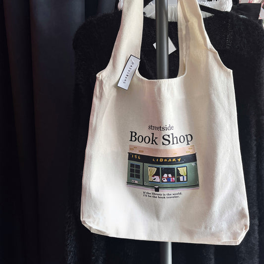 Tote bag book shop
