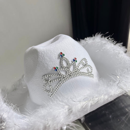 Sombrero vaquero blanco