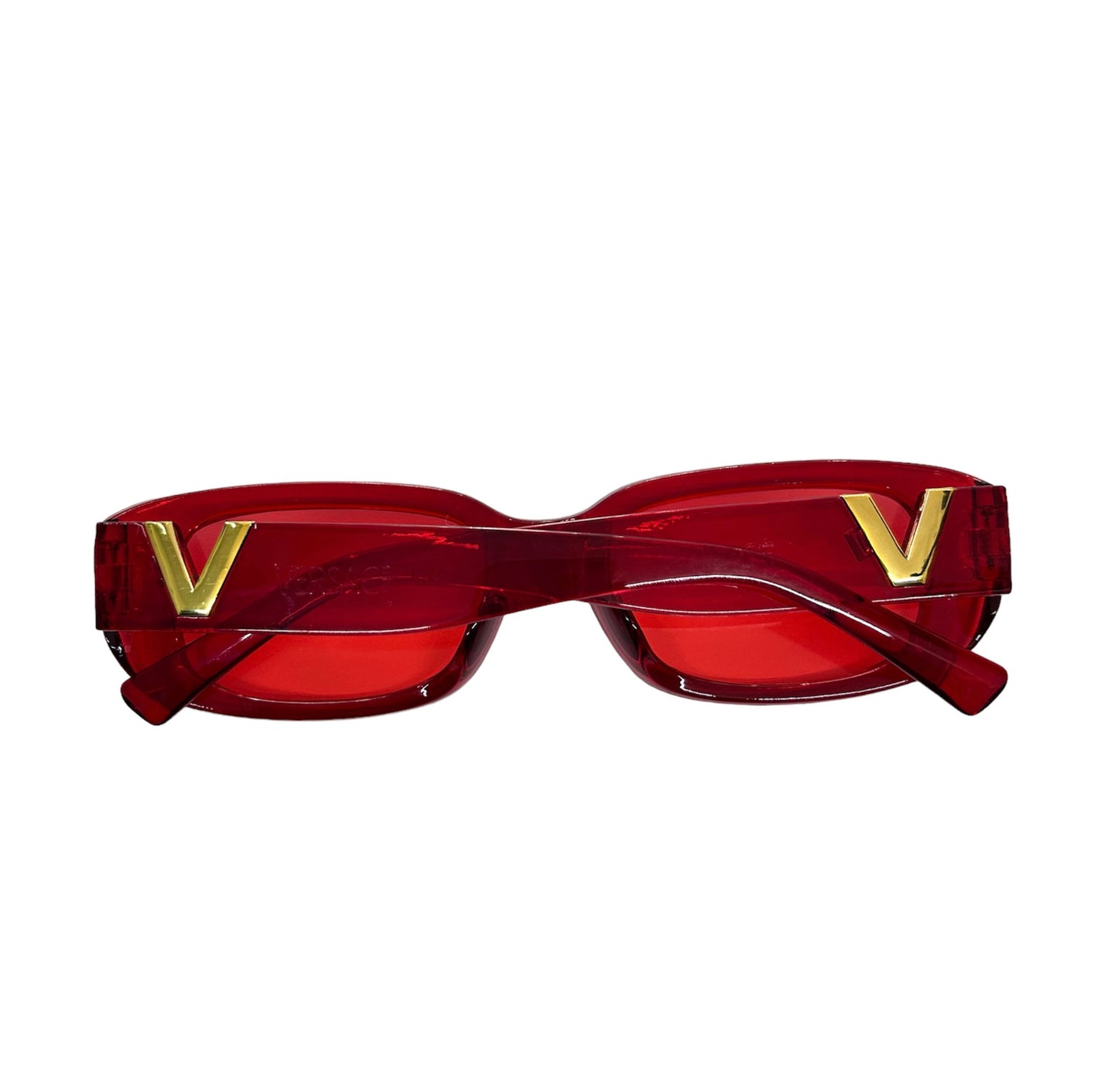 Lentes sham Versace rojo