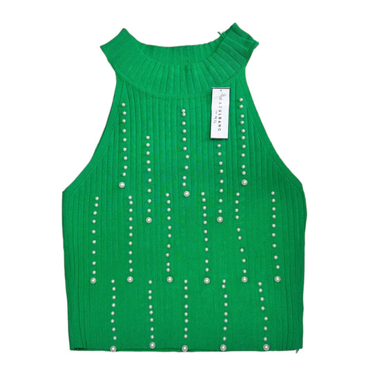 Blusa perlas verde