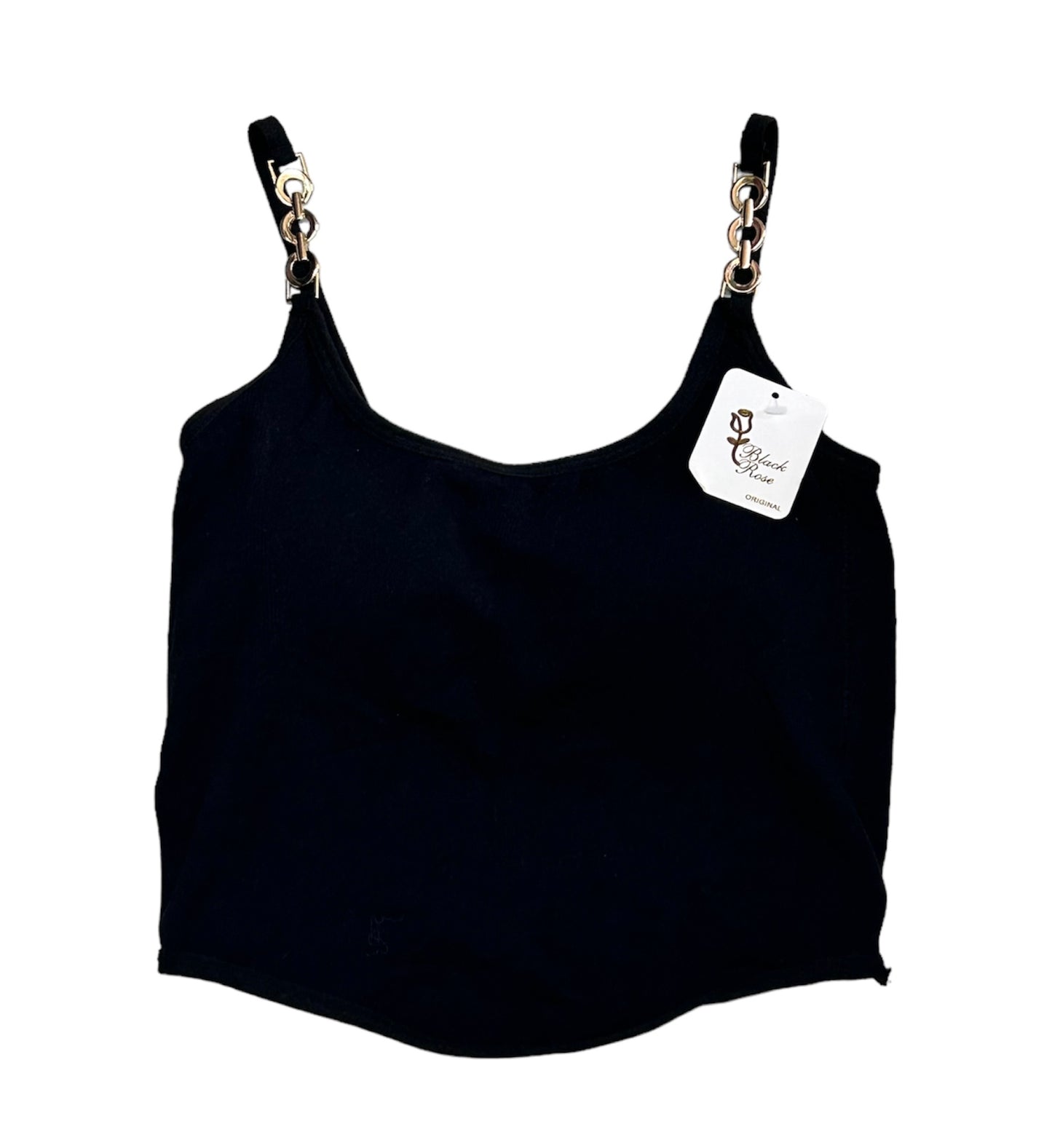 Blusa top cadena