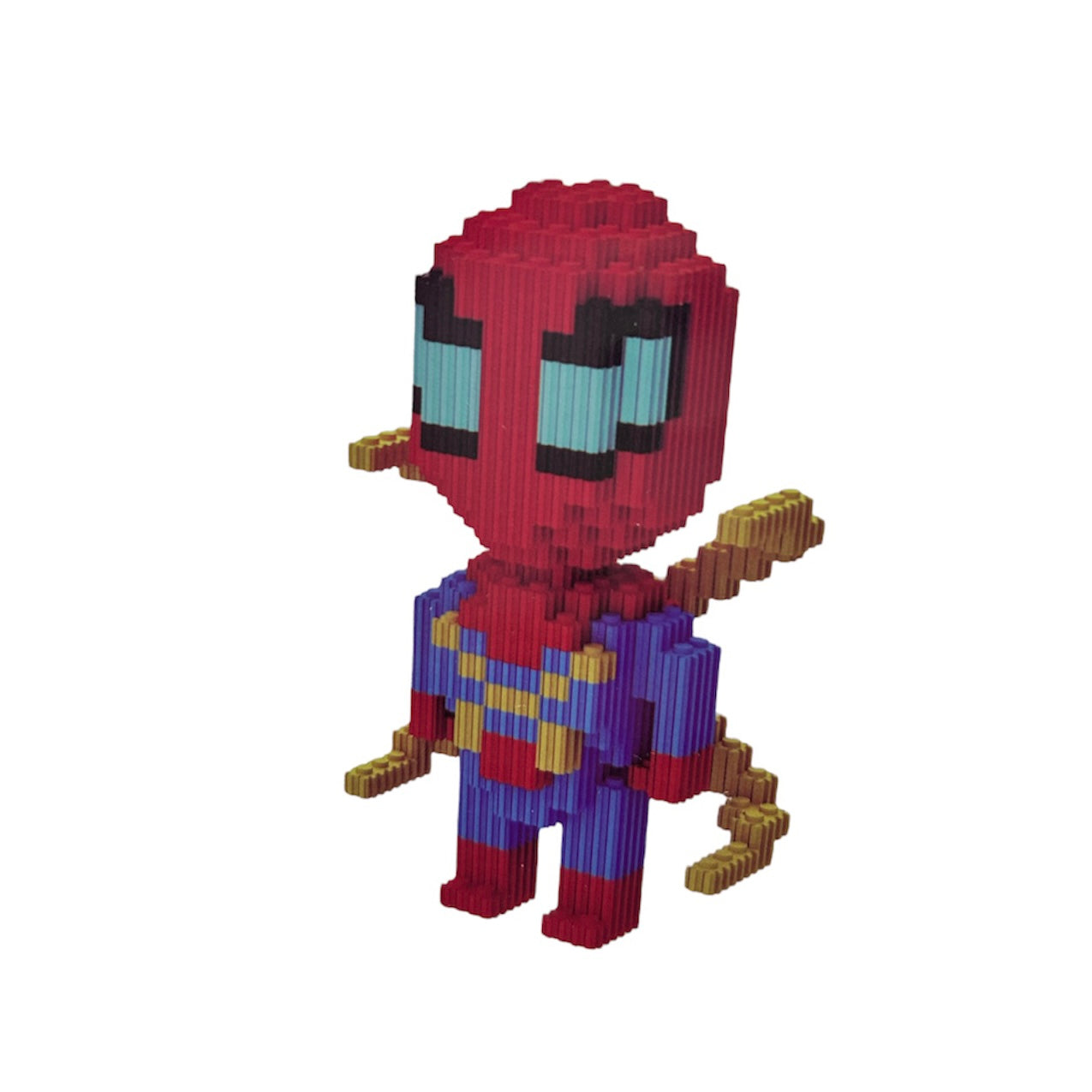 Micro blocks spiderman