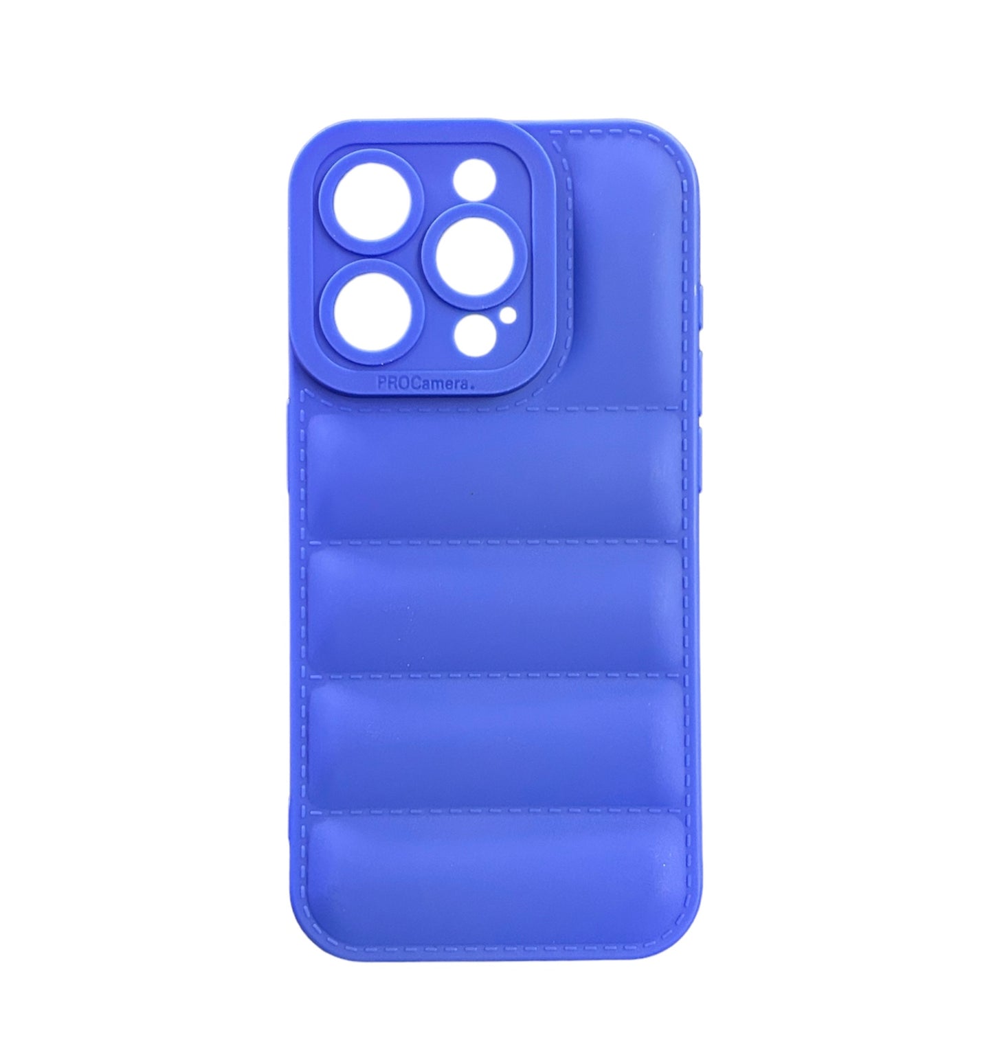 Funda puff azul