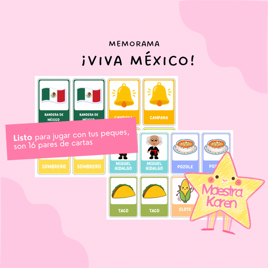 Memorama ¡viva México!