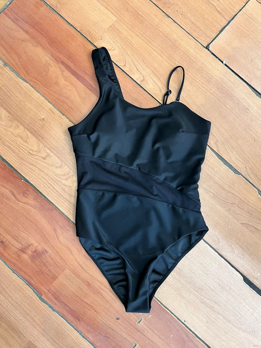Traje de baño tirante asimentrico