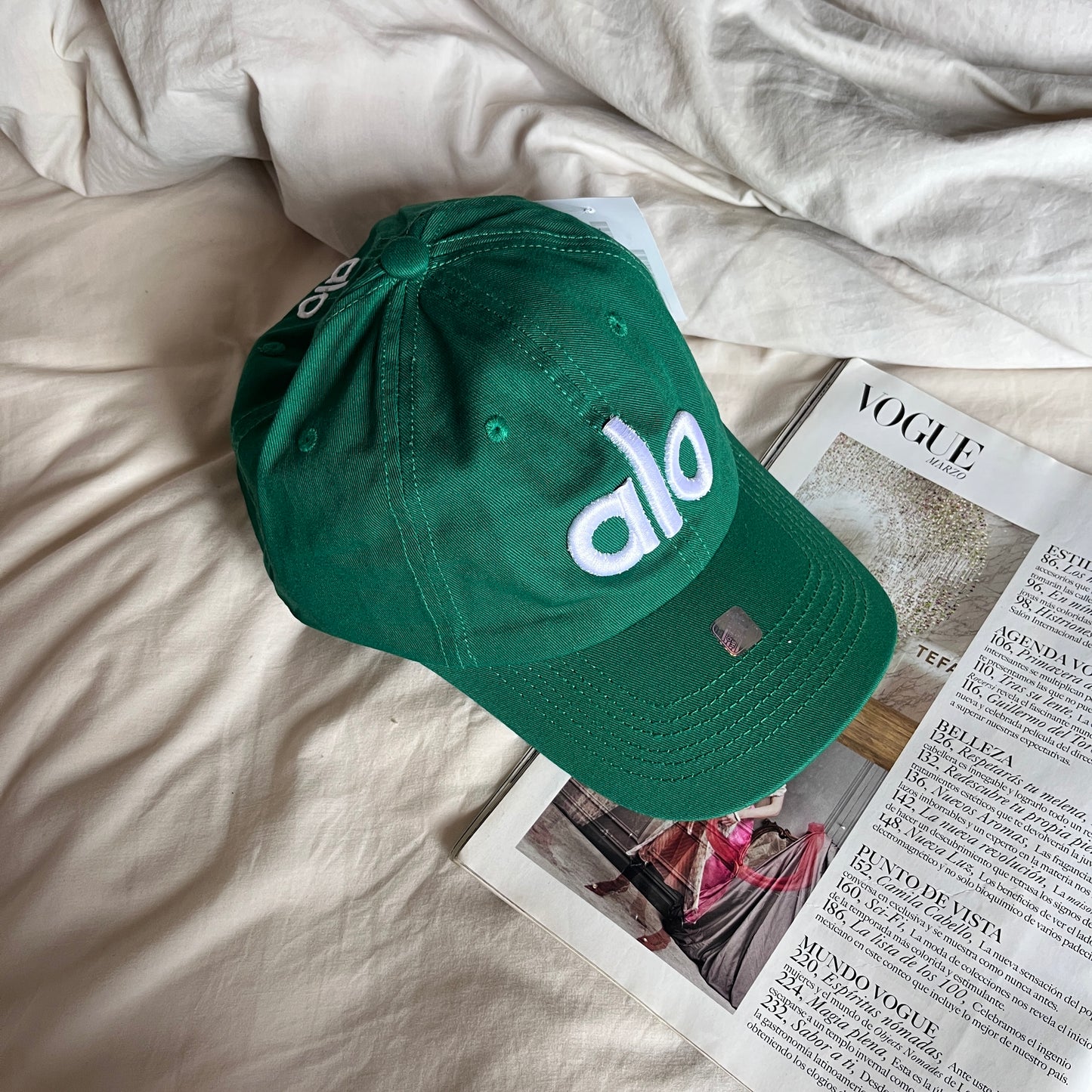 Gorra alo verde