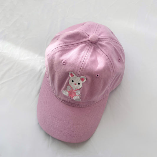 Gorra ternurin conejo rosa