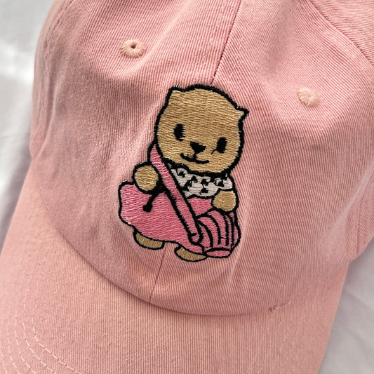 Gorra ternurin café rosa