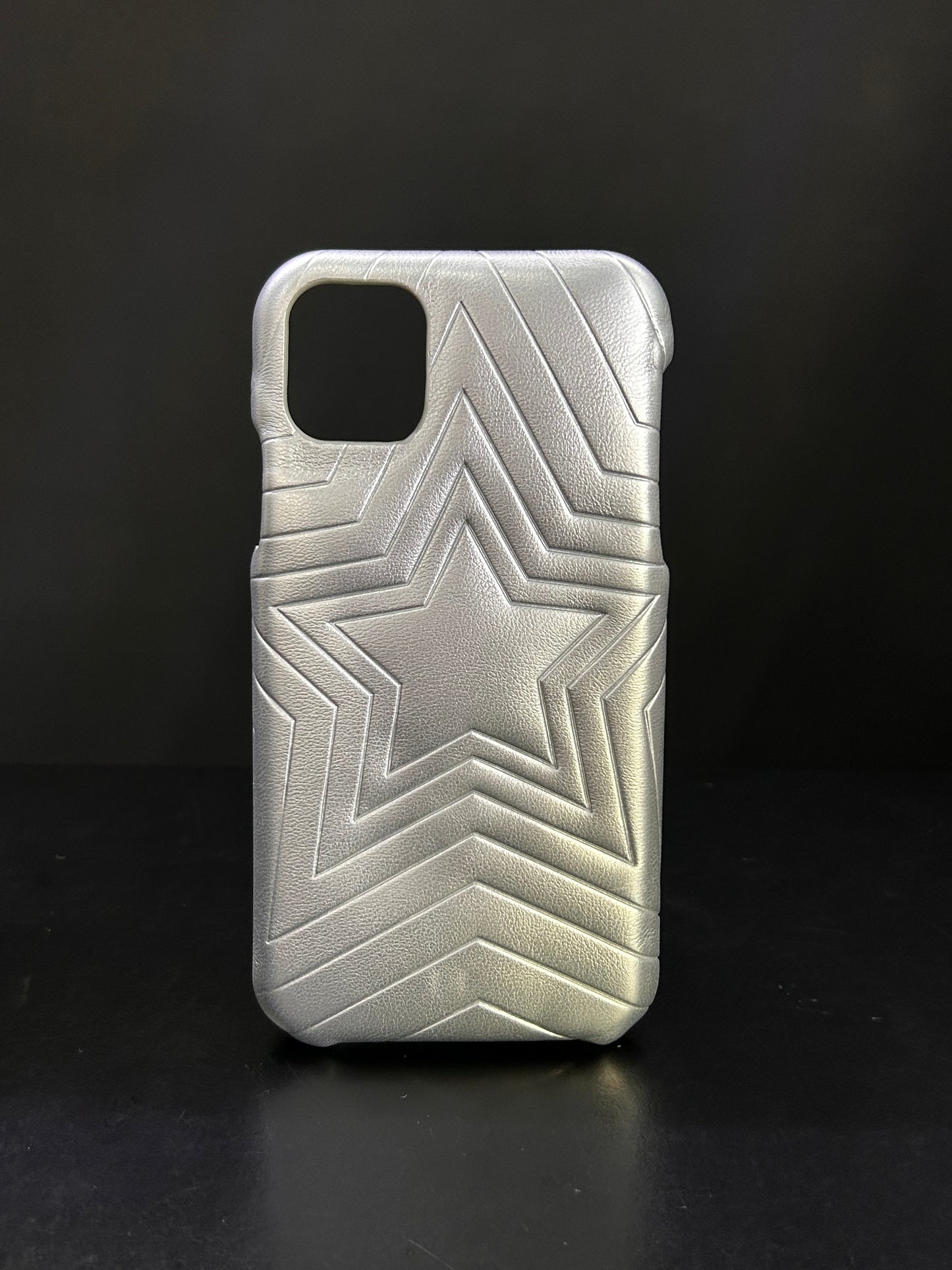 Funda star plata efecto piel