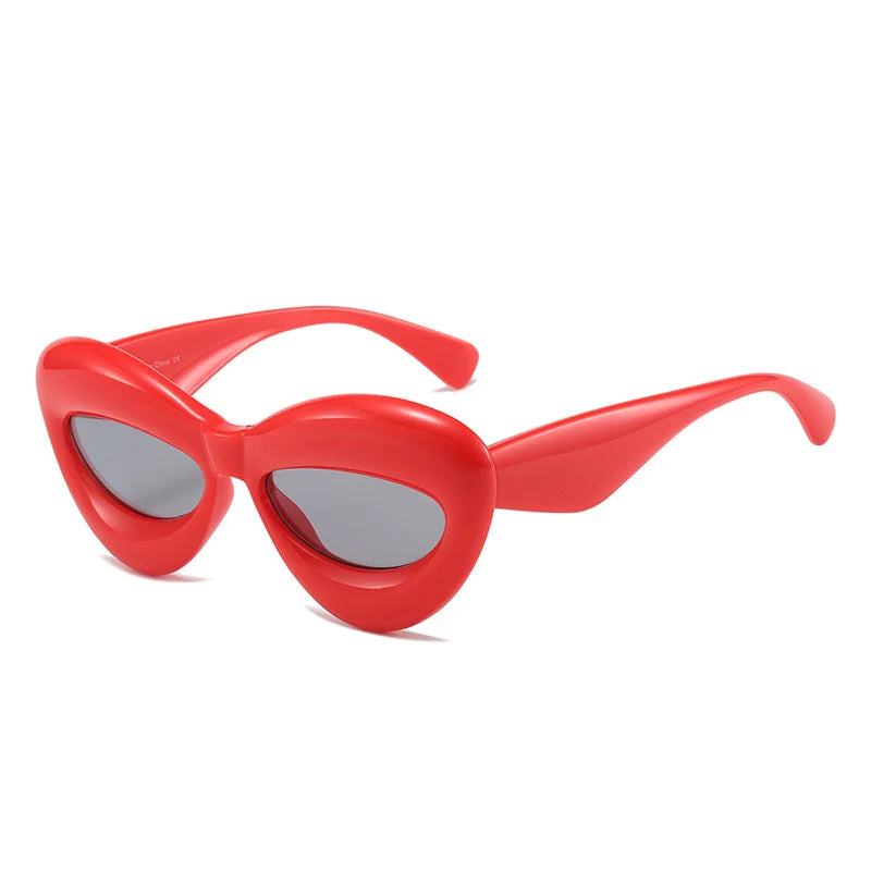 Lentes chunky rojo